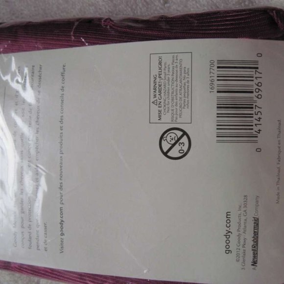 Goody Mosaic Multipurpose Protective Scarf Secure Maintain Hair Style Sleeping - Picture 13 of 13